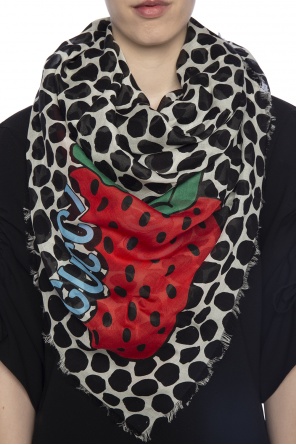 Patterned scarf, zdjęcie 2 Patterned scarf od Gucci